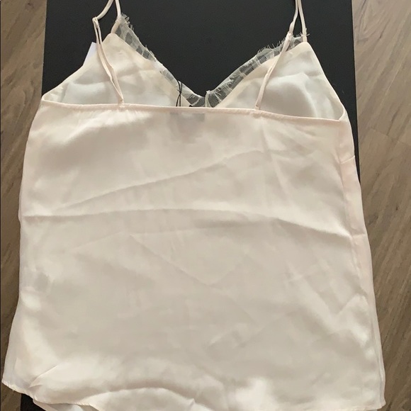 Dynamite Satin Cami with Modern Lace - Picture 3 of 3